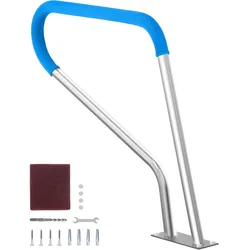 VEVOR Pool Handlauf 100kg Haltegriff Pooleinstieg Einstieghilfe 990x100x812mm