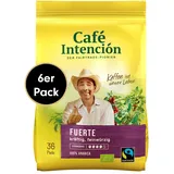 Café Intención FUERTE Kaffeepads Mega-Sparpaket, 6x36 Stück