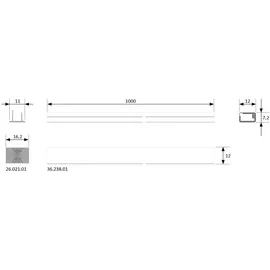 Halemeier GmbH Halemeier Kabelclipse selbstklebend klein 10er Set