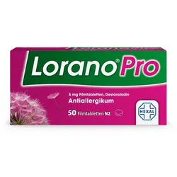 Lorano®Pro bei Allergie – Für alle Heuschnupfen-Symptome 50 St