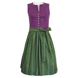 Trachtenmode Hiebaum Dirndl Hiebaum Damen Dirndl ‚Maria‘ -Traditionell, Lila lila 42