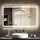 Homcom Badspiegel-100L x 60B x 3H cm-Silber | Gr.: onesize