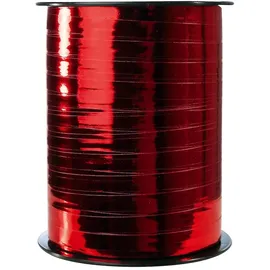 Clairefontaine Spule Geschenkband Metallic, 7mm x 250m - Rot 602006C