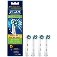 Oral B Braun CrossAction Ersatz-Bürstenköpfe, 4 Stück