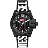 Diesel Baby Chief Solar Herrenuhr - Schwarz/Schwarz