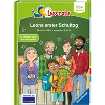 Ravensburger Leons erster Schultag - Leserabe ab Vorschule - Erstlesebuch für Kinder ab 5 Jahren