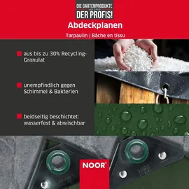 Noor Abdeckplane Super 200g/m2 8 x 12 m weiß