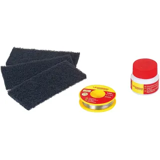 Rothenberger Industrial Weichlötset 3 x Reinigungsvlies, 1 x Flussmittelpaste, 1 x Fittingslot - 45227