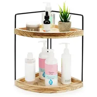 Belle Vous 2-Stöckiges Badezimmer Eckregal Stehend - Eckregal Küche
