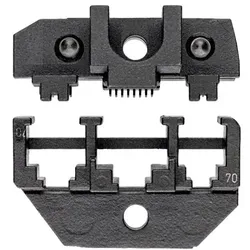 Crimpeinsatz für Crimpzange 97 49 70 Nester: 3 Western-Crimp RJ 10