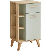 Saphir Quickset Badschrank 50,5 x 89,5 x 33 cm Grün