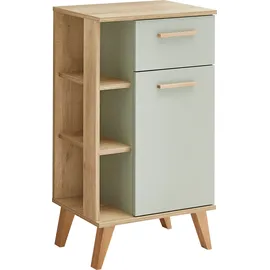 Saphir Quickset Badschrank 50,5 x 89,5 x 33 cm Grün