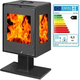 Design-Kaminofen Klassik Kamin Ofen Kaminofen EcoDesign 6,5 kW EEK A+ 130mm