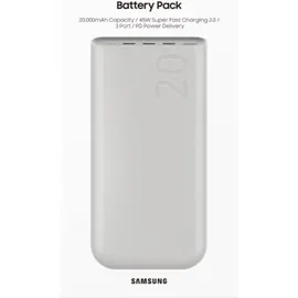Samsung Powerbank 20.000mAh Beige