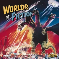 Tushita paperart Worlds of Fiction 2024: Kalender 2024 (Media