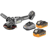 procraft industrial AG125Bbb inkl. 2x 4,0 Ah + Ladegerät
