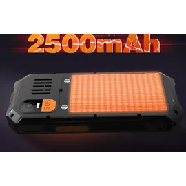 Hammer 6 LTE Outdoor Tastenhandy Dual SIM Schwarz - Black