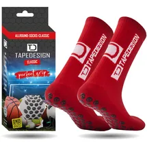 TapeDesign Allround Classic Socken, rot