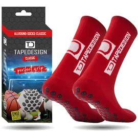 TapeDesign Allround Classic Socken, rot