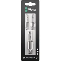 WERA Steckschlüsseladapter-Set 1/4-1/2 3-tlg.