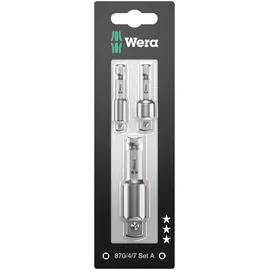 WERA Steckschlüsseladapter-Set 1/4-1/2 3-tlg.