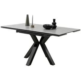 MCA Furniture Esstisch Pallini (BHT 150x76x90 cm - schwarz matt