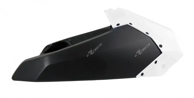 Race Tech Weiß/schwarz obere Kühlerkiemen Yamaha YZ250/450F