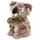 Uni Toys Koala mit Blatt, sitzend 16 cm Beige