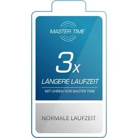 Master Time Leder 41 mm MTGA-10426-22L