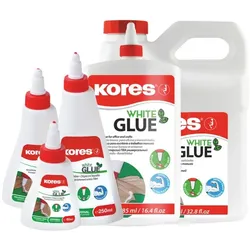 Kores Bastelkleber 'whiteGLUE', lösungsmittelfrei, 125 g
