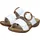 Rieker FSK Damen Sandalen für Damen, weiß, Größe 40 EU