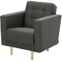 Max Winzer Sessel Jasmin Flachgewebe 75 x 81 x 83 cm Schwarz