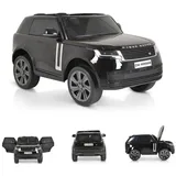 Moni Kinder Elektroauto Range Rover SUV metallic Fernbedienung Gurt EVA-Reifen schwarz