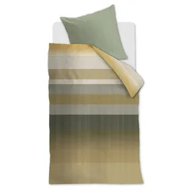 Beddinghouse Theo Satin Grün 155 x 220 cm + 80 x 80 cm