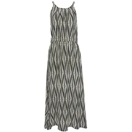 LASCANA Maxikleid Schwarz/Sand 34