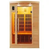 France Sauna - Infrarotsauna 2-Sitzer Apollon 120 × 123 × 190 cm Infrarotkabine