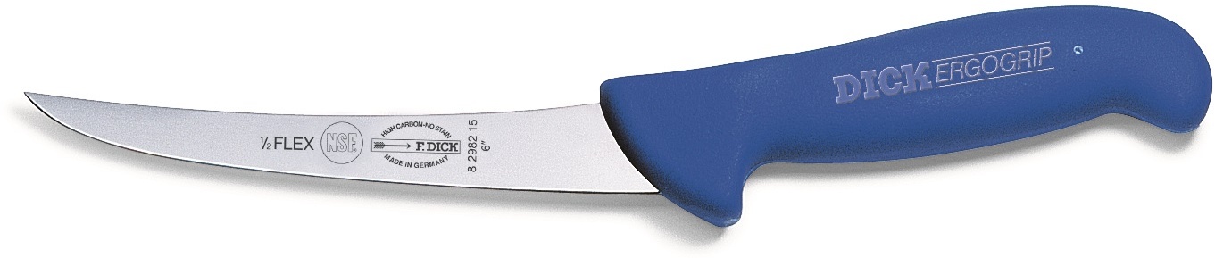 Gastro F. DICK ErgoGrip Ausbeinmesser, geschweifte Klinge 13 cm | Mindestbestellmenge 4 Stück