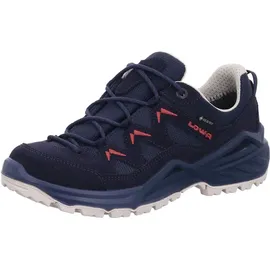 Lowa Sirkos Evo GTX Lo Damen navy/rotholz 37,5