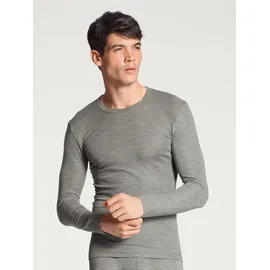 CALIDA Wool & Silk Langarmshirt Grau L