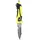 Cressi Argus Knife Black/Yellow - Tauchermesser für Tauchbegeisterte, perfekt für Unterwasserabenteuer, Schwarz/Gelb, 26,8 cm.