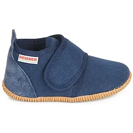 Giesswein Pantoffeln Kinder STRASS SLIM FIT in Blau