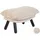 ZUIVER Lazy Sack Einzelsessel Polyester 80 x 80 x 80 cm Beige mit Hocker