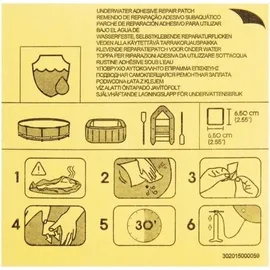 BESTWAY 10 Selbstklebende Reparaturflicken