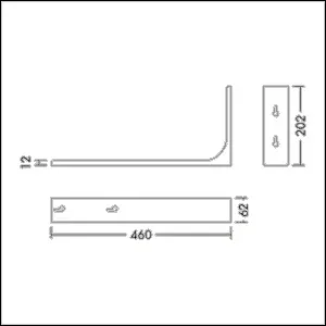 THORNeco Wandhalterung ROXY B Wall Brackets