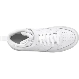 Nike Court Borough Mid 2 Sneaker Kinder white/white-white 36.5
