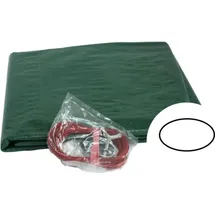 Weinmann Winterabdeckplane ovalbecken schwarz 623 x 360 cm
