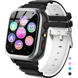 Smartwatch Kinder 26 Spiele, Telefon, Schrittzähler, Kalorien -SOS Smartwatch für Kinder Jungen Mädchen HD-Kamera, Musik-Player, Video, Stoppuhr, 3-12-jährige Kinder Weihnachten Geburtstagsgeschenke