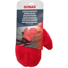 Sonax Microfaser Waschhandschuh rot 2 St. 19 x 32 cm