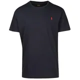 Ralph Lauren Custom Slim Fit, T-Shirt dunkelblau/rot - XXL