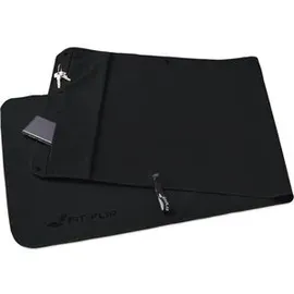 Fit-Flip Sporthandtuch 130 x 48 cm schwarz